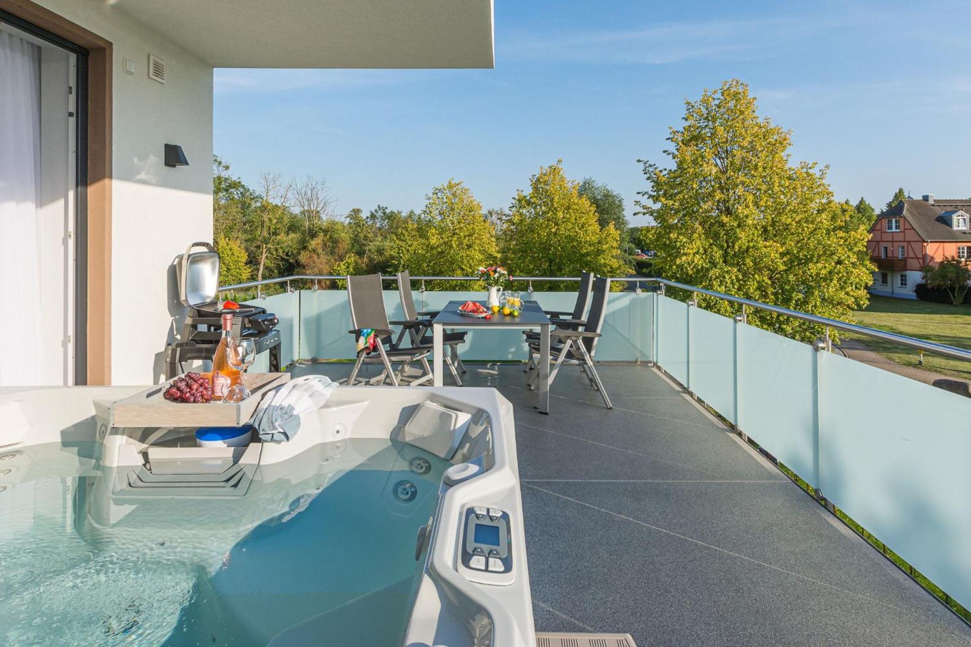 Luxus_Spa_Og_Fewo Quartier 4 _We 4_ Гёрен-Леббин Экстерьер фото